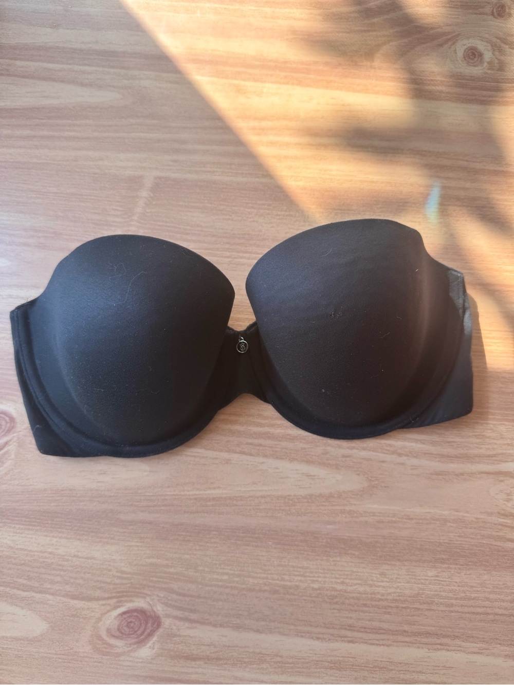 BOGO Victoria's Secret Black Strapless T-Shirt Bra 32DD
